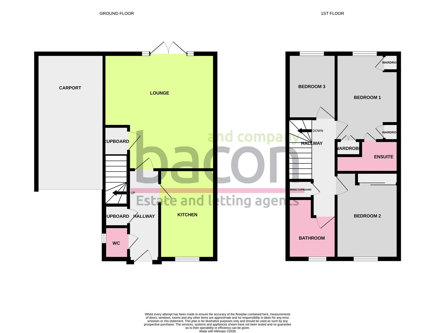 Floor Plan | House - Semi-Detached | Quicksilver Street, Worthing, BN13 | For Sale